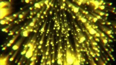 Yanıp sönen parıltı ışığı.4k Animasyon Teknolojisi Soyut Fütüristik