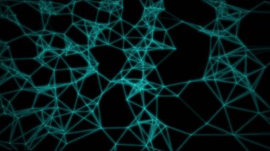 Teknoloji Soyut Geometrik Arkaplan Pleksi