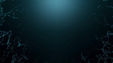 Teknoloji Soyut Geometrik Arkaplan Pleksi