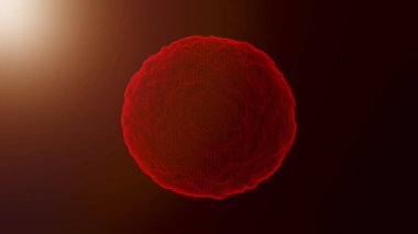 Yaşayan Hücre Soyut Arkaplanı