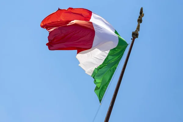 Die Flagge der italienischen Republik — Stockfoto
