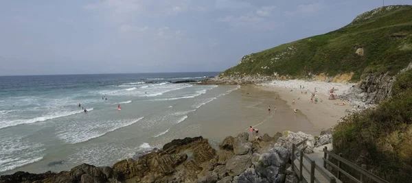 Asturias Taki Playa Bretones — Stok fotoğraf