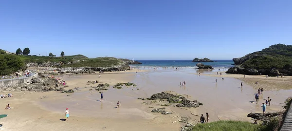 Playa Palombina Llanes Asturias — Stock Photo, Image