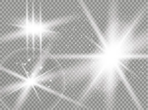 Izolované zlatý závoje. Záře transparentní vektorové sada světelný efekt, exploze, třpytky, jiskra, slunce flash a hvězda praskla. Abstraktní průsvitné speciální prvek designu. Shine Poloprůhledný kometa — Stockový vektor