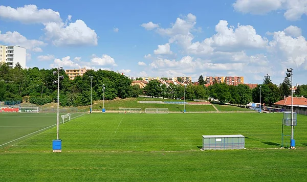 Gratis Voetbalveld Stad Brno — Stockfoto