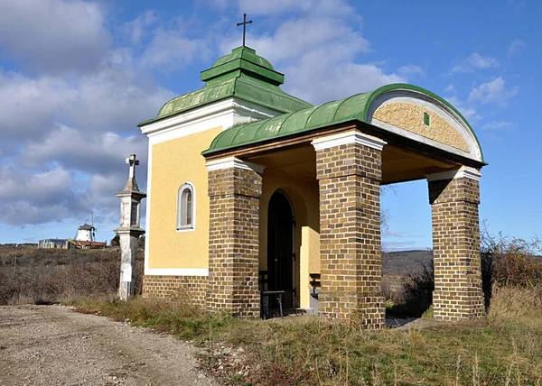 Старая Маленькая Часовня Австрия — стоковое фото