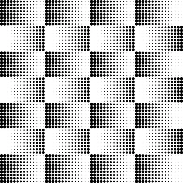 ベクトル ドット ハーフトーン 白い背景の黒い点 テクスチャーラウンド — ストックベクタ
