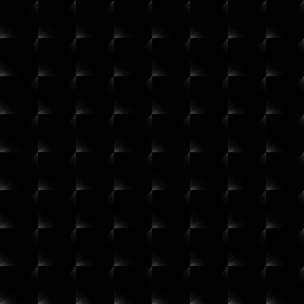 ベクトルイラスト 正方形のシームレスなパターン 黒と白 — ストックベクタ