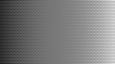 Vektör soyut yarım ton desen dokusu. Arkaplan siyah beyaz. Noktalar