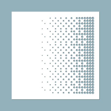 Kesilmiş kağıt dantel çerçeve, vektör illüstrasyonu. Kağıt dantel arka plan, vektör yuvarlak vignette, süs dantelli yuvarlak fotoğraf çerçevesi. Soyut vintage çerçeve.