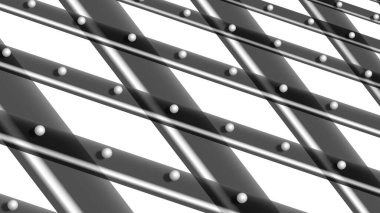 Üç boyutlu top soyut arkaplan. Yarım ton çizgiler, daireler, çizgiler