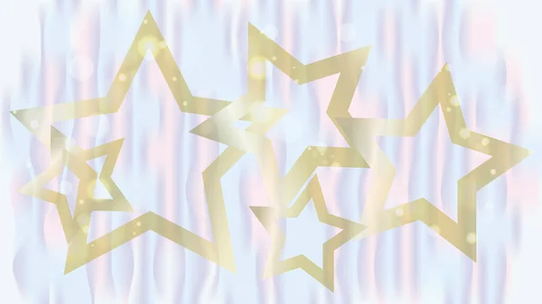 Звезда Золото Вектор Фоновое Векторное Изображение Фона — стоковый вектор