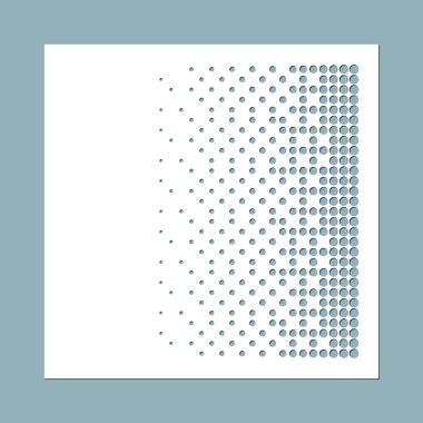 Kesilmiş kağıt dantel çerçeve, vektör illüstrasyonu. Kağıt dantel arka plan, vektör yuvarlak vignette, süs dantelli yuvarlak fotoğraf çerçevesi. Soyut vintage çerçeve.