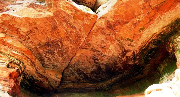 Coloridas Rocas Arenisca Bosque — Foto de Stock