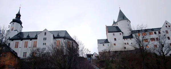 Castello Schwarzenberg Nell Erzgebirge — Foto Stock