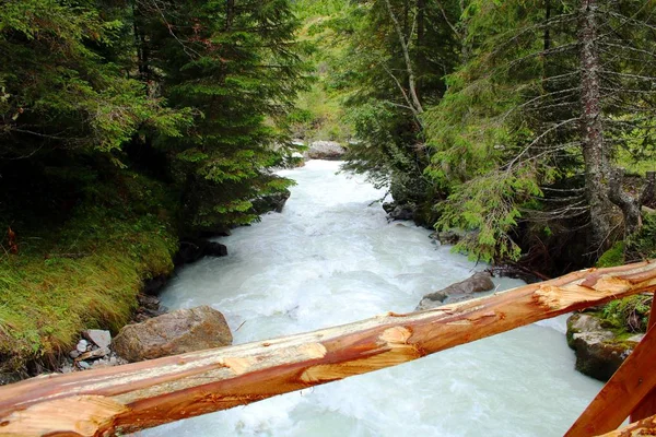 Río Salvaje Las Montañas —  Fotos de Stock