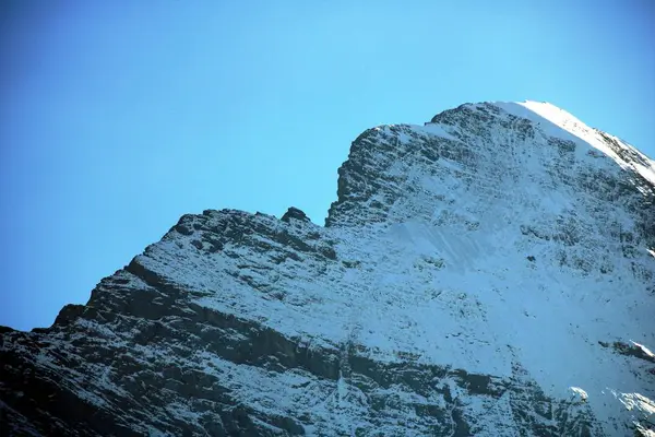 Top Van Eiger Zeer Dichtbij — Stockfoto