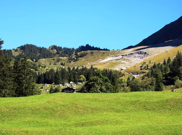 Paisaje Montaña Suiza — Foto de Stock