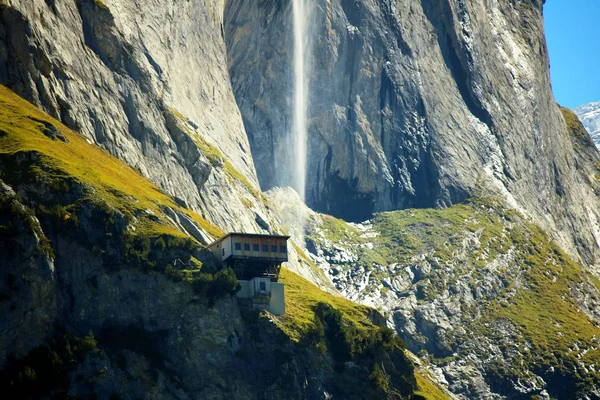 Estação Montanha Wetterhornbahn Grindelwald — Fotografia de Stock