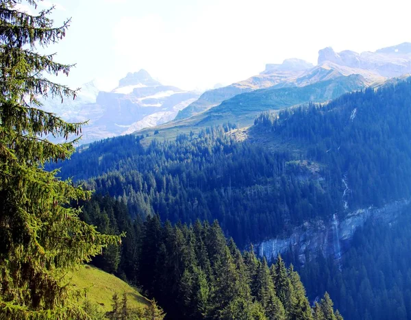 Berglandschaft Der Schweiz — Stockfoto