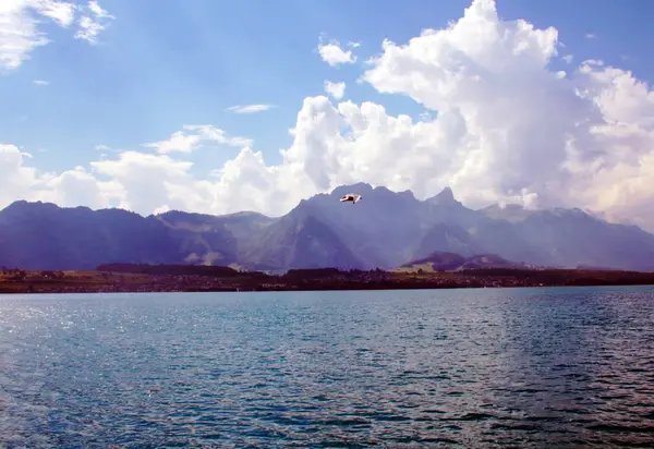 Vida Lago Thun — Foto de Stock