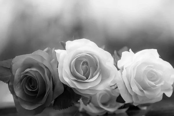 Τριαντάφυλλα Από Ύφασμα Όμορφα Λουλούδια — Φωτογραφία Αρχείου