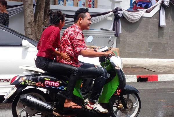 Tailândia Krabi Abril 2017 Férias Ano Novo Songkran — Fotografia de Stock