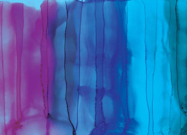 Fond Abstrait Couleur Texture Moderne Art Contemporain Encre Peinture Aquarelle — Photo