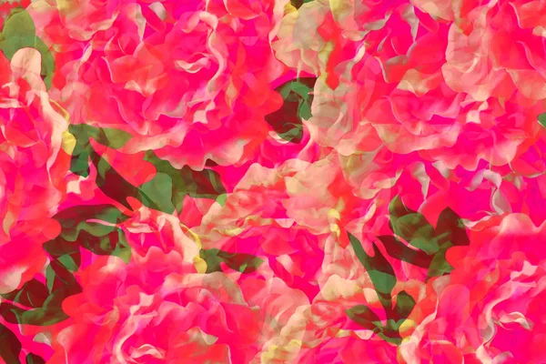 Acuarela Abstracta Flores Fondo Adecuado Para Varios Diseños Scrapbooking — Foto de Stock