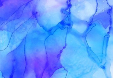 Soyut arkaplan rengi. Modern sanat dokusu. Mürekkep, boya, suluboya.