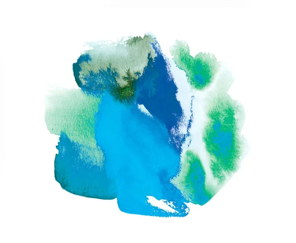 Abstract Watercolor Image Earth — Stock Photo, Image