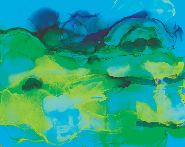 Színes Elvont Háttér Modern Művészeti Textúra Tinta Festék Akvarell — Stock Fotó