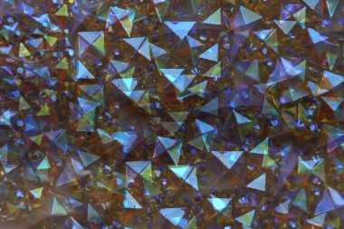 Değerli köpüklü mavi rhinestones