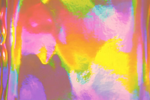 Fantasia colorida abstrato holográfico fundo. — Fotografia de Stock