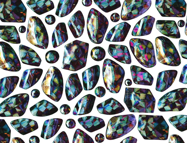 Background crystals Mineral stones