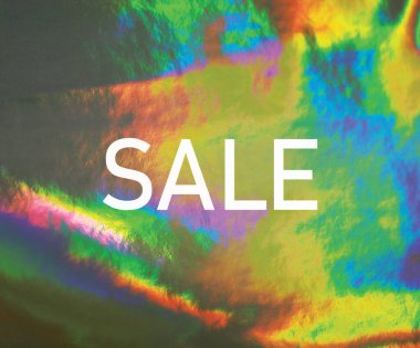 Renkli fantezi soyut holografik arkaplan.