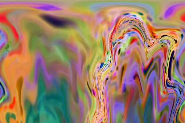 Fondo Holográfico Abstracto Colorido Fantasía —  Fotos de Stock