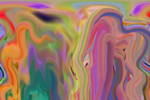 Fondo Holográfico Abstracto Colorido Fantasía — Foto de Stock