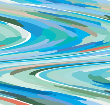 Soyut renkli dalga arkaplanı. Dijital sanat. moda dokusu