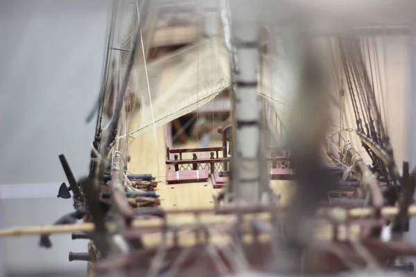 bir Galleon modeli minyatür üreme 2 yakın