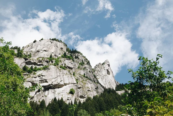 ヴァル イタリアのヴァル マッシーノに高級山 — ストック写真