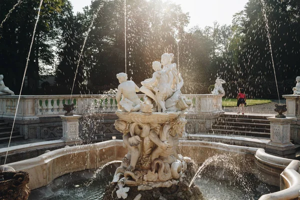 Lainato Itália Oct 2018 Fonte Ninfeo Villa Visconti Borromeo Litta — Fotografia de Stock