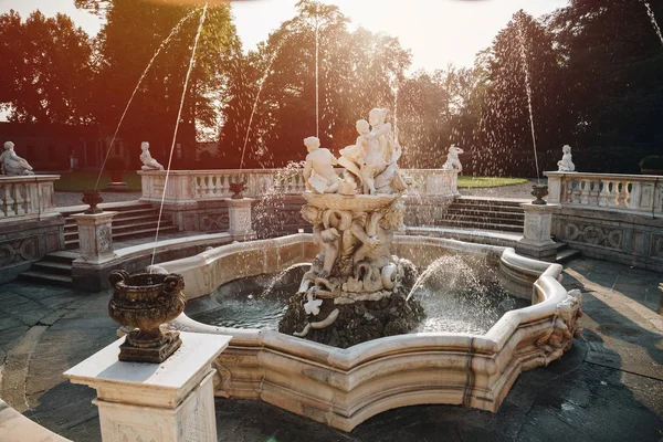 Lainate Italy Oct 2018 Fountain Ninfeo Villa Visconti Borromeo Litta — Stock Photo, Image