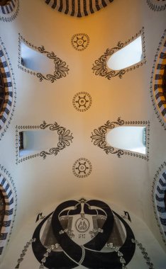 istanbul Türkiye'de baharatlı çarşı tavan görünümünü