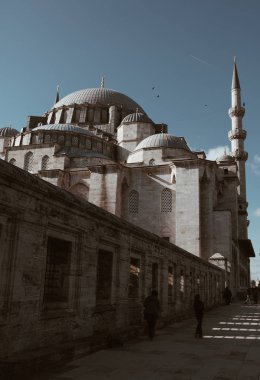 İstanbul Türkiye'nin Kasım 2018 cami Kanuni Sultan Süleyman (veya Süleymaniye) muhteşem