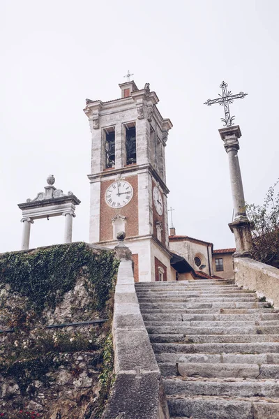 ヴァレーゼ イタリアのサクロ モンテの神聖な方法聖域の最後の礼拝堂 — ストック写真