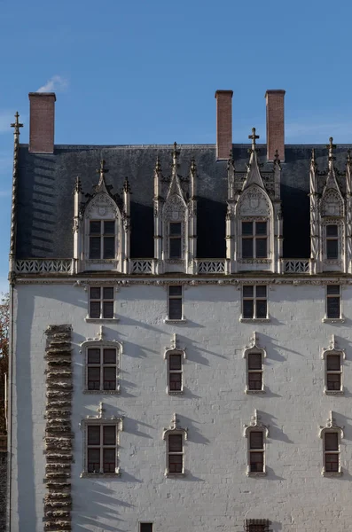 Vár Dukes Brittany Chateau Des Ducs Bretagne November 2018 Nantes — Stock Fotó