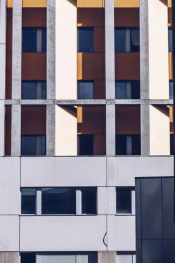 Modern yapıları ve cephe - Nantes şehir - Fransa - tasarım merkezi mimarisinde