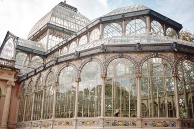 Palacio de Cristal 'in manzarası, Kristal Saray.