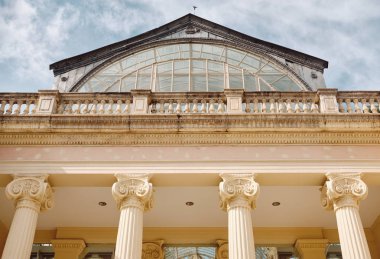 Palacio de Cristal 'in giriş manzarası, Kristal Saray,